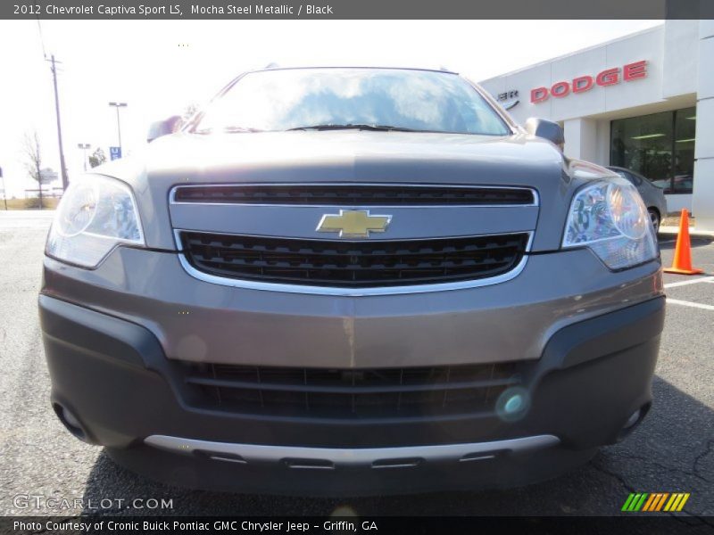 Mocha Steel Metallic / Black 2012 Chevrolet Captiva Sport LS