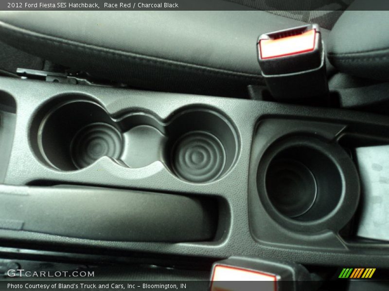 Race Red / Charcoal Black 2012 Ford Fiesta SES Hatchback