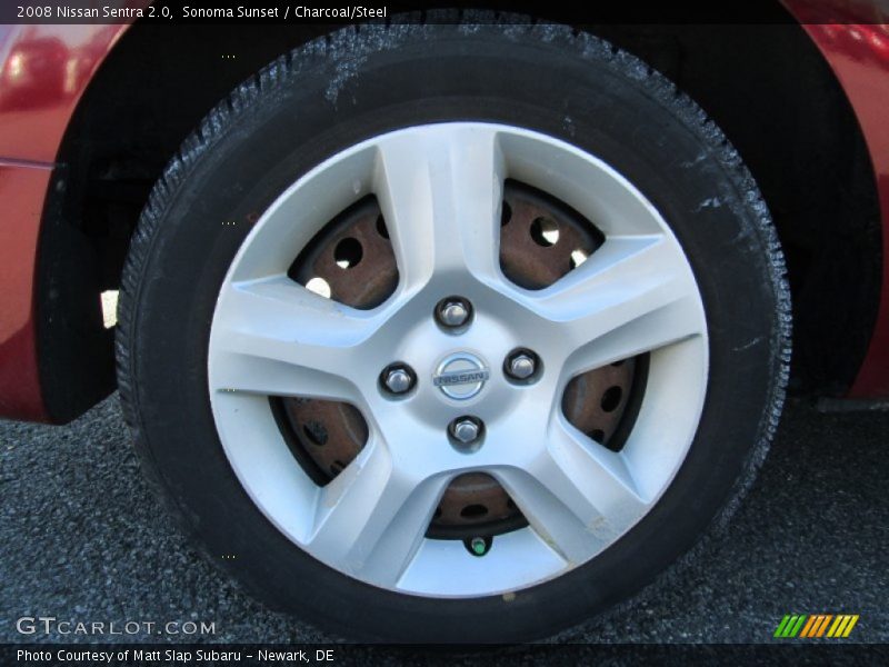 Sonoma Sunset / Charcoal/Steel 2008 Nissan Sentra 2.0