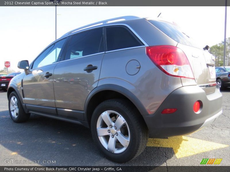 Mocha Steel Metallic / Black 2012 Chevrolet Captiva Sport LS