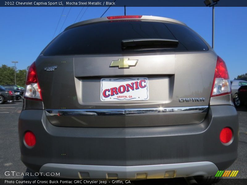 Mocha Steel Metallic / Black 2012 Chevrolet Captiva Sport LS