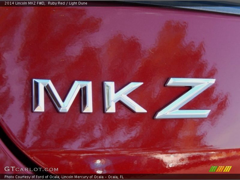 Ruby Red / Light Dune 2014 Lincoln MKZ FWD