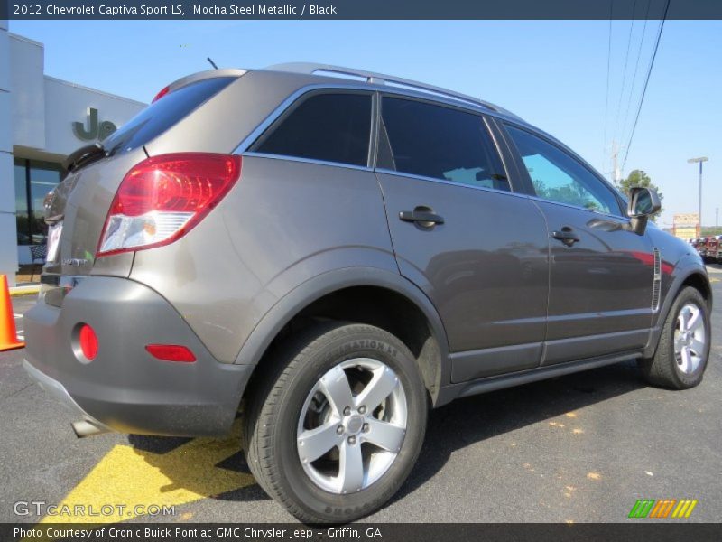 Mocha Steel Metallic / Black 2012 Chevrolet Captiva Sport LS
