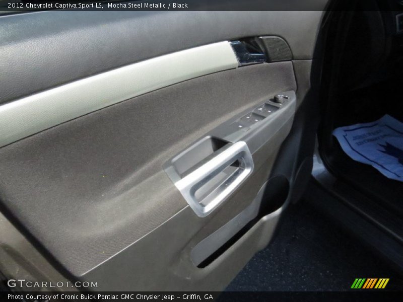 Mocha Steel Metallic / Black 2012 Chevrolet Captiva Sport LS