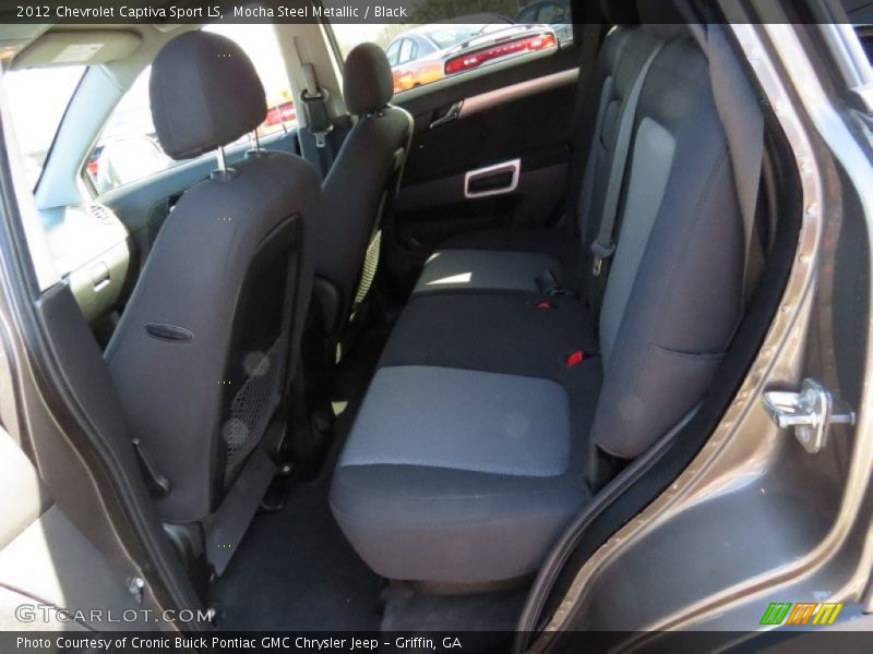 Mocha Steel Metallic / Black 2012 Chevrolet Captiva Sport LS
