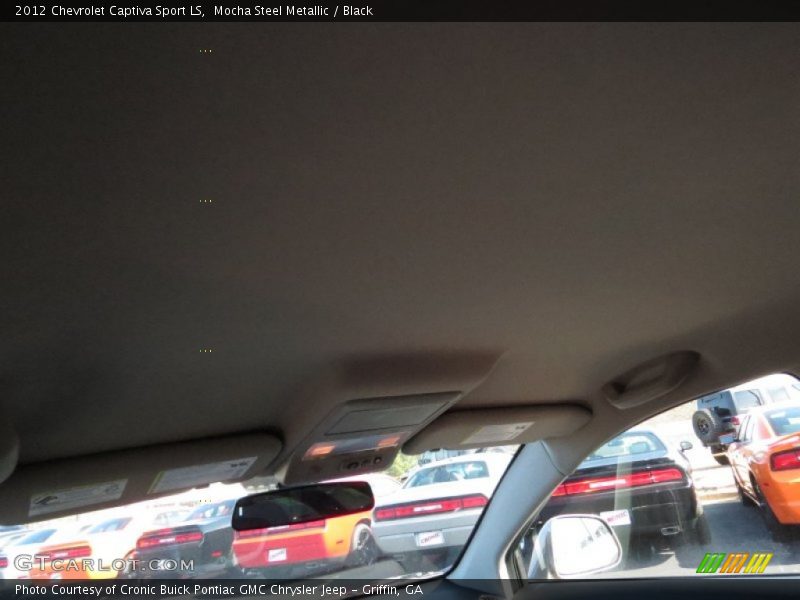 Mocha Steel Metallic / Black 2012 Chevrolet Captiva Sport LS