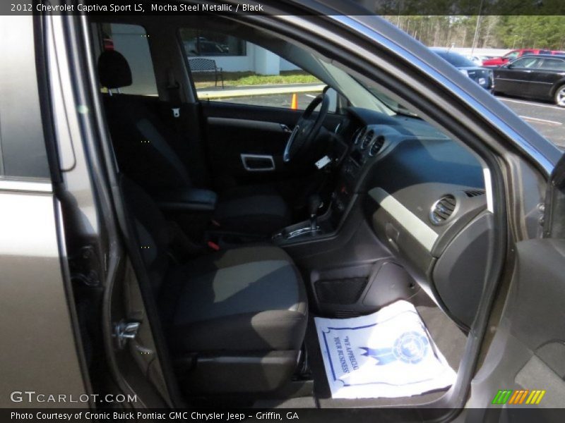 Mocha Steel Metallic / Black 2012 Chevrolet Captiva Sport LS