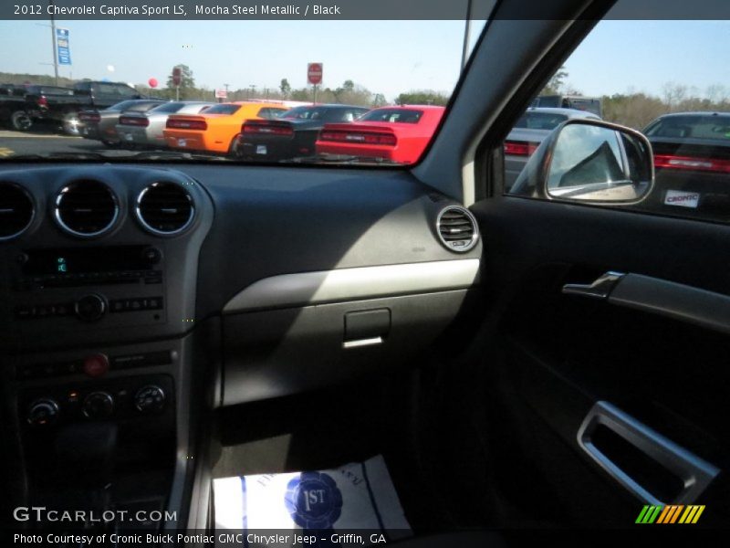 Mocha Steel Metallic / Black 2012 Chevrolet Captiva Sport LS