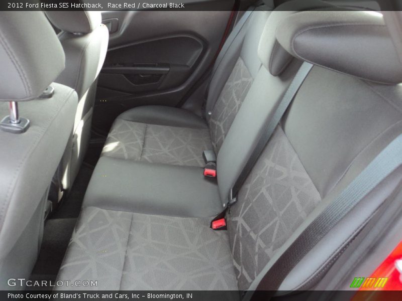 Race Red / Charcoal Black 2012 Ford Fiesta SES Hatchback