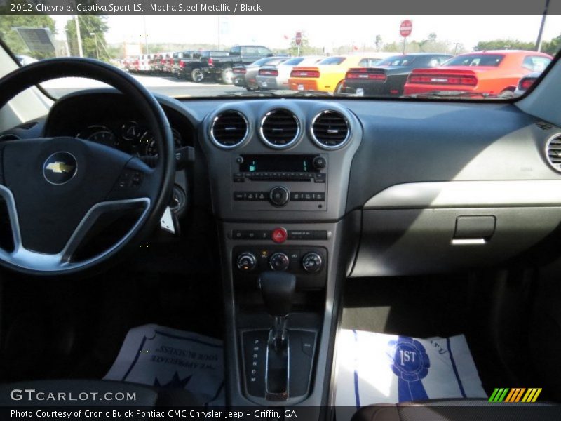 Mocha Steel Metallic / Black 2012 Chevrolet Captiva Sport LS