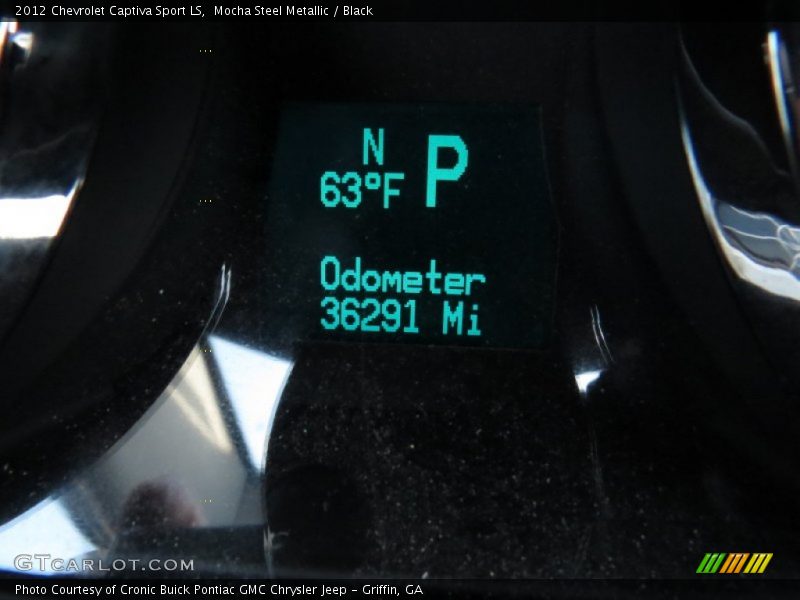 Mocha Steel Metallic / Black 2012 Chevrolet Captiva Sport LS