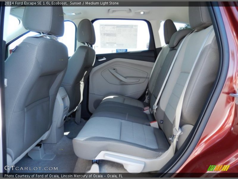 Sunset / Medium Light Stone 2014 Ford Escape SE 1.6L EcoBoost