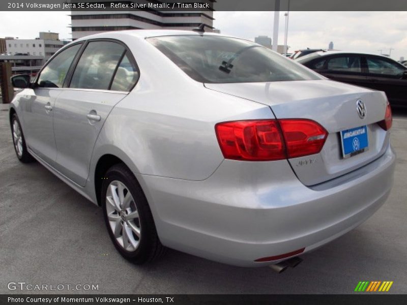 Reflex Silver Metallic / Titan Black 2014 Volkswagen Jetta SE Sedan