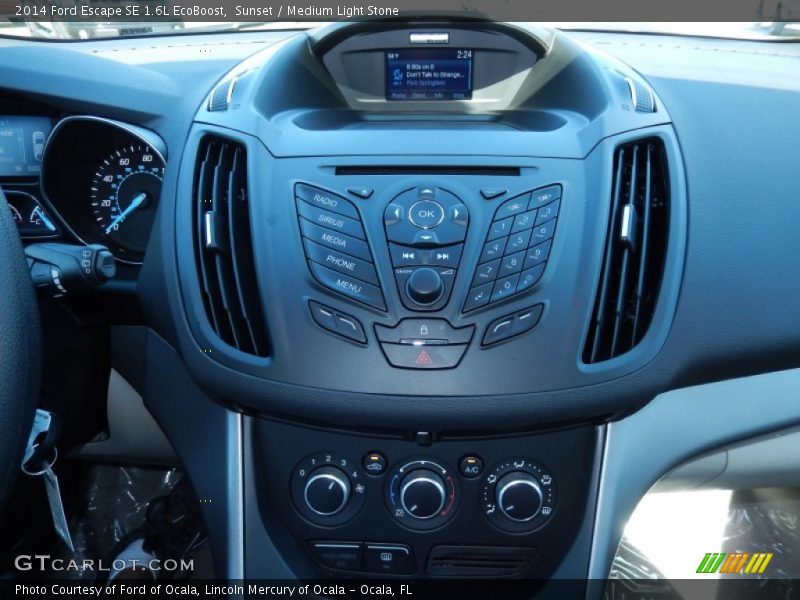 Sunset / Medium Light Stone 2014 Ford Escape SE 1.6L EcoBoost