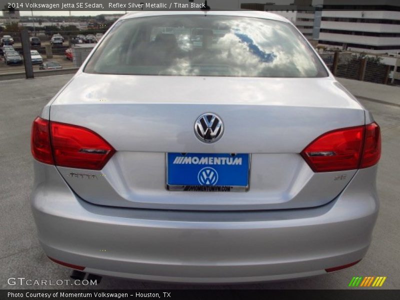 Reflex Silver Metallic / Titan Black 2014 Volkswagen Jetta SE Sedan