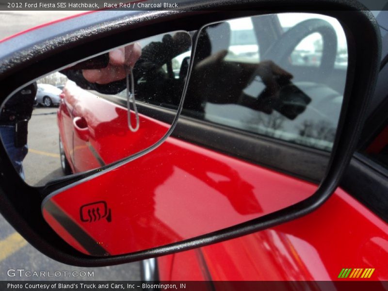 Race Red / Charcoal Black 2012 Ford Fiesta SES Hatchback