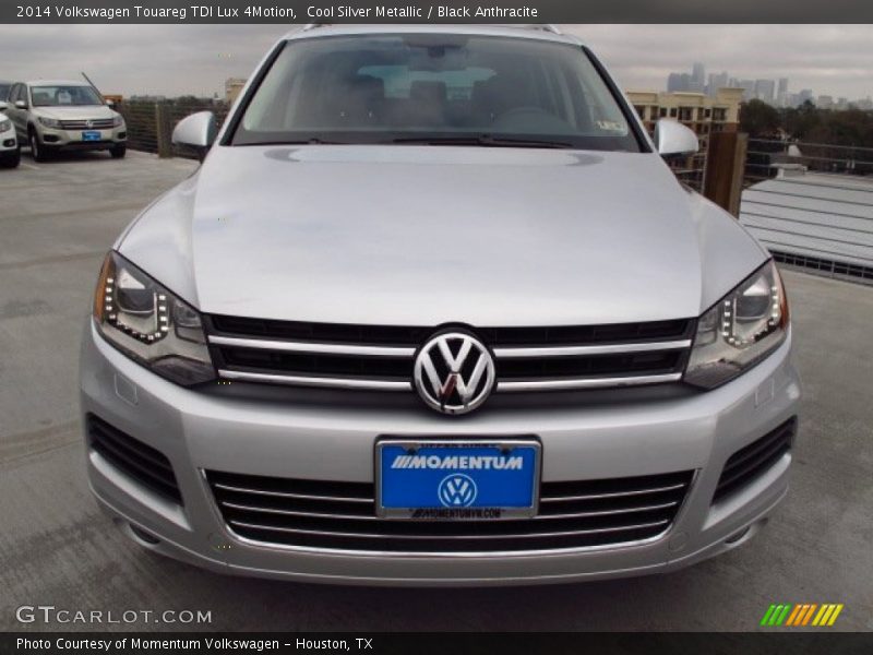 Cool Silver Metallic / Black Anthracite 2014 Volkswagen Touareg TDI Lux 4Motion
