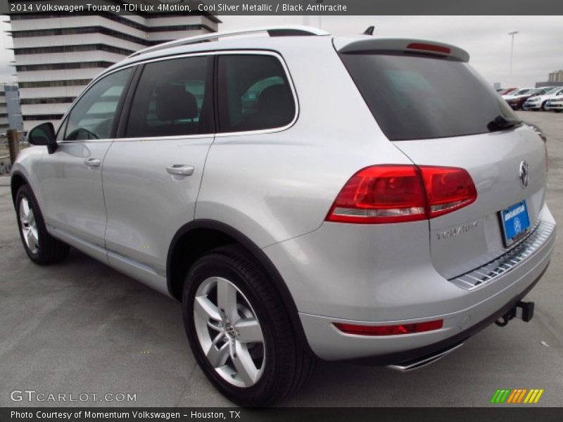 Cool Silver Metallic / Black Anthracite 2014 Volkswagen Touareg TDI Lux 4Motion