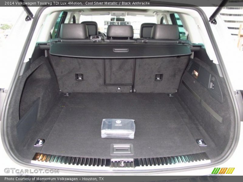 Cool Silver Metallic / Black Anthracite 2014 Volkswagen Touareg TDI Lux 4Motion