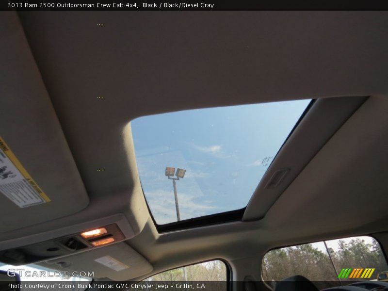 Black / Black/Diesel Gray 2013 Ram 2500 Outdoorsman Crew Cab 4x4