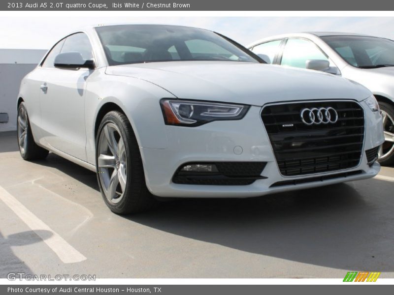 Ibis White / Chestnut Brown 2013 Audi A5 2.0T quattro Coupe