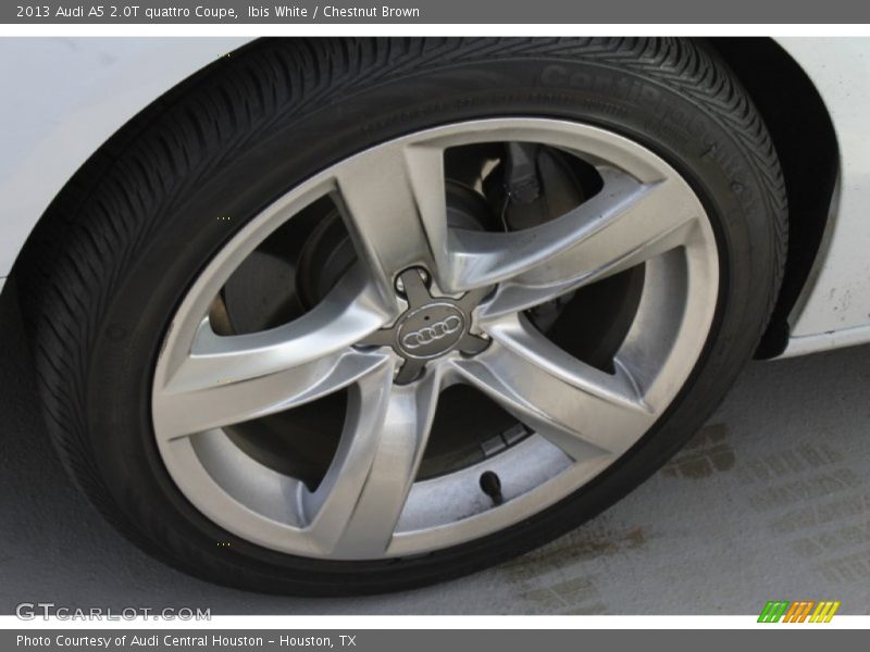 Ibis White / Chestnut Brown 2013 Audi A5 2.0T quattro Coupe