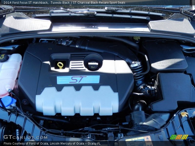 Tuxedo Black / ST Charcoal Black Recaro Sport Seats 2014 Ford Focus ST Hatchback