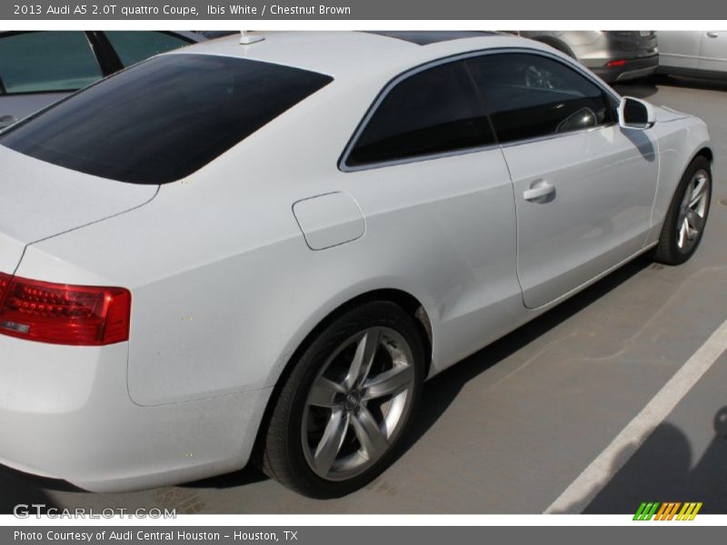 Ibis White / Chestnut Brown 2013 Audi A5 2.0T quattro Coupe