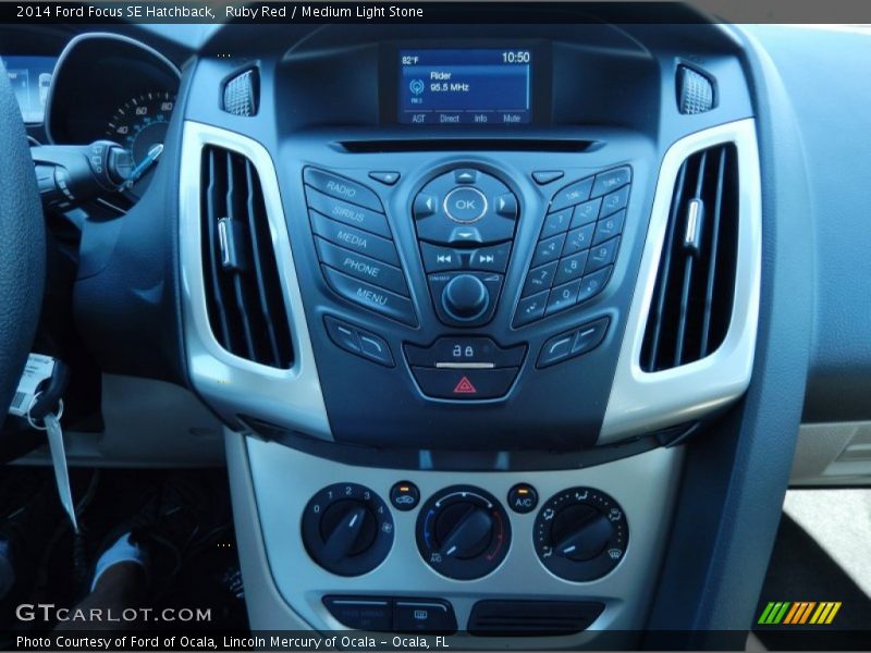 Ruby Red / Medium Light Stone 2014 Ford Focus SE Hatchback