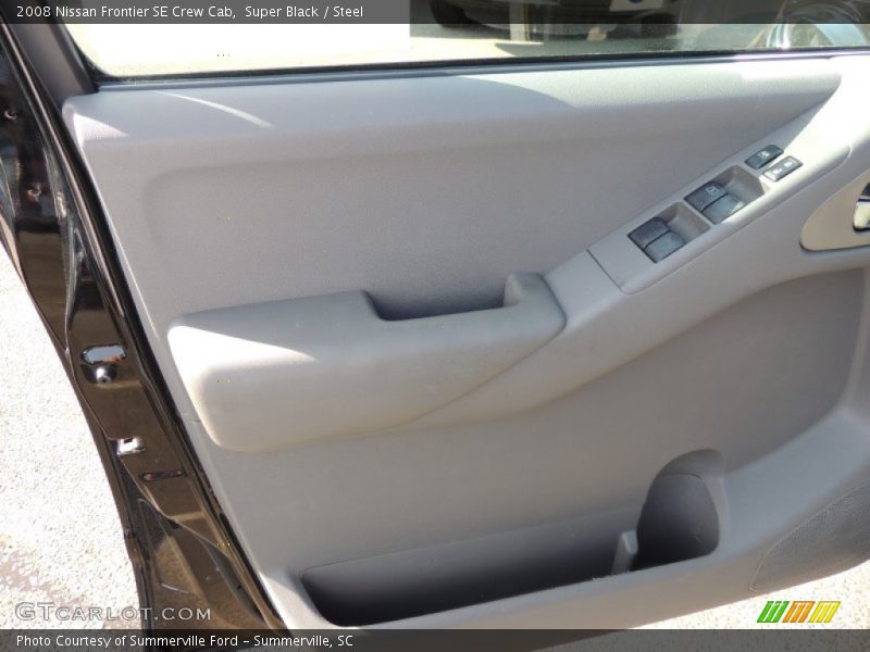 Super Black / Steel 2008 Nissan Frontier SE Crew Cab