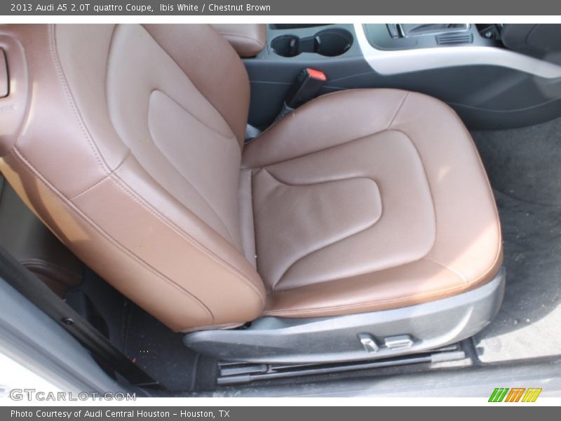 Ibis White / Chestnut Brown 2013 Audi A5 2.0T quattro Coupe