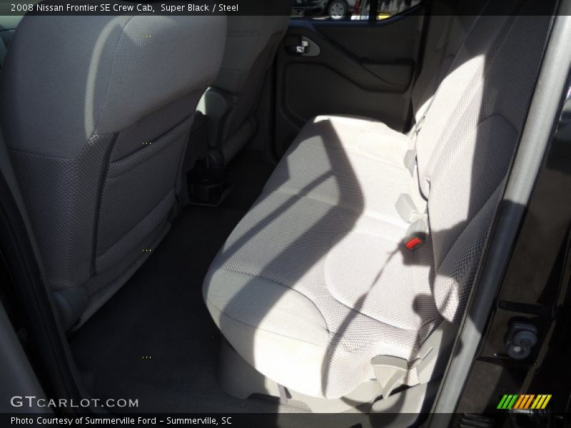 Super Black / Steel 2008 Nissan Frontier SE Crew Cab