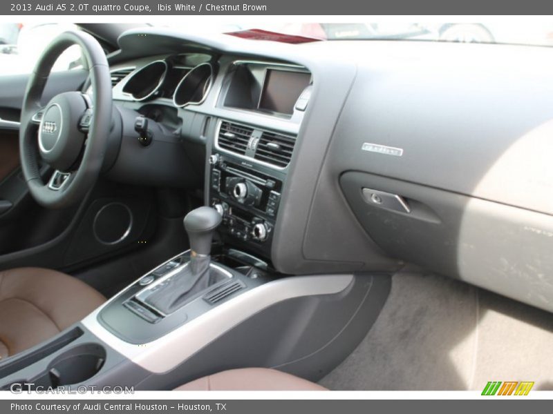 Ibis White / Chestnut Brown 2013 Audi A5 2.0T quattro Coupe