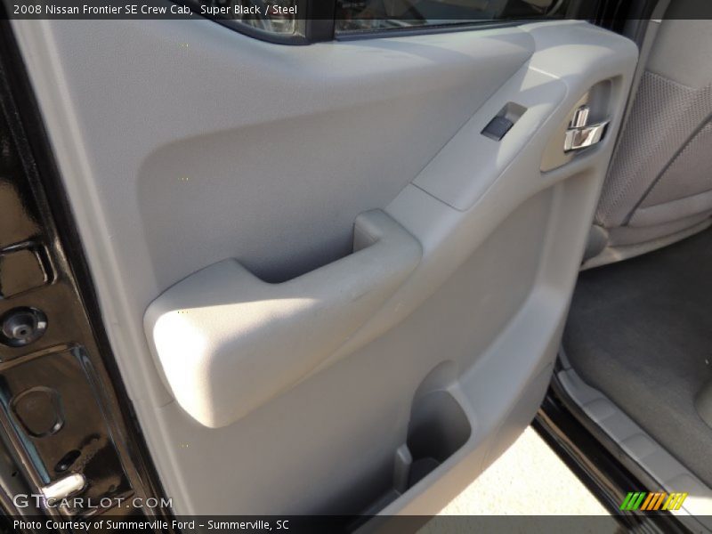 Super Black / Steel 2008 Nissan Frontier SE Crew Cab
