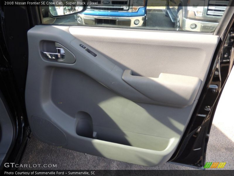 Super Black / Steel 2008 Nissan Frontier SE Crew Cab