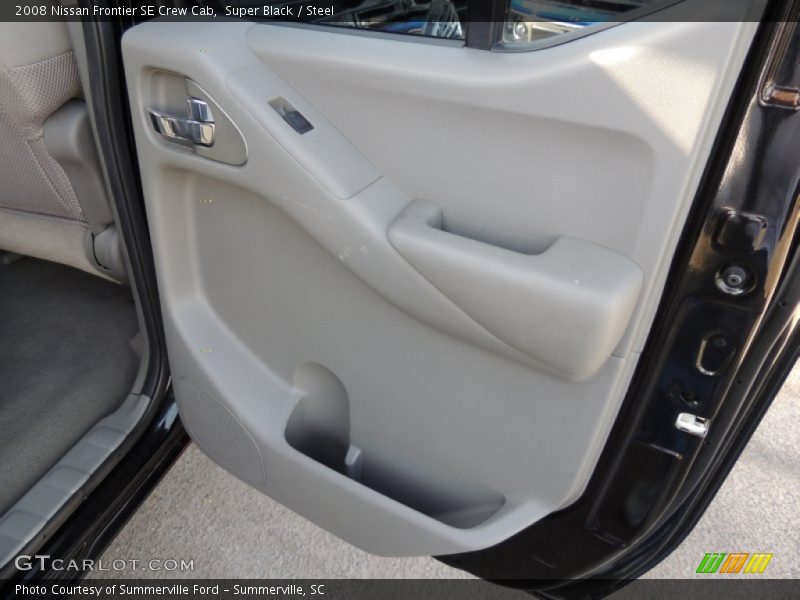 Super Black / Steel 2008 Nissan Frontier SE Crew Cab