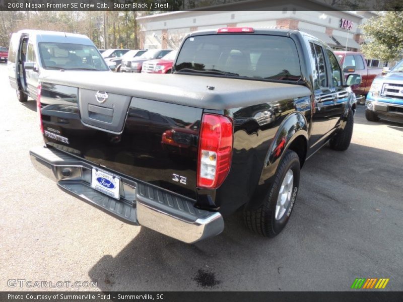 Super Black / Steel 2008 Nissan Frontier SE Crew Cab