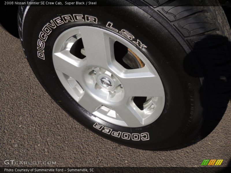 Super Black / Steel 2008 Nissan Frontier SE Crew Cab