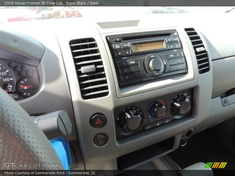 Super Black / Steel 2008 Nissan Frontier SE Crew Cab