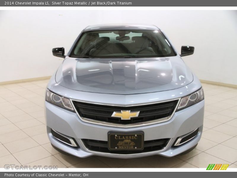 Silver Topaz Metallic / Jet Black/Dark Titanium 2014 Chevrolet Impala LS