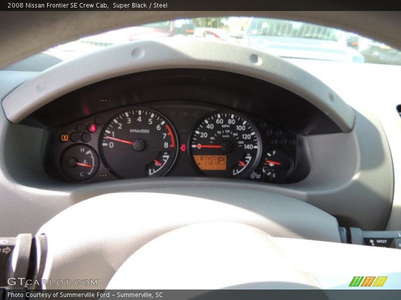 Super Black / Steel 2008 Nissan Frontier SE Crew Cab