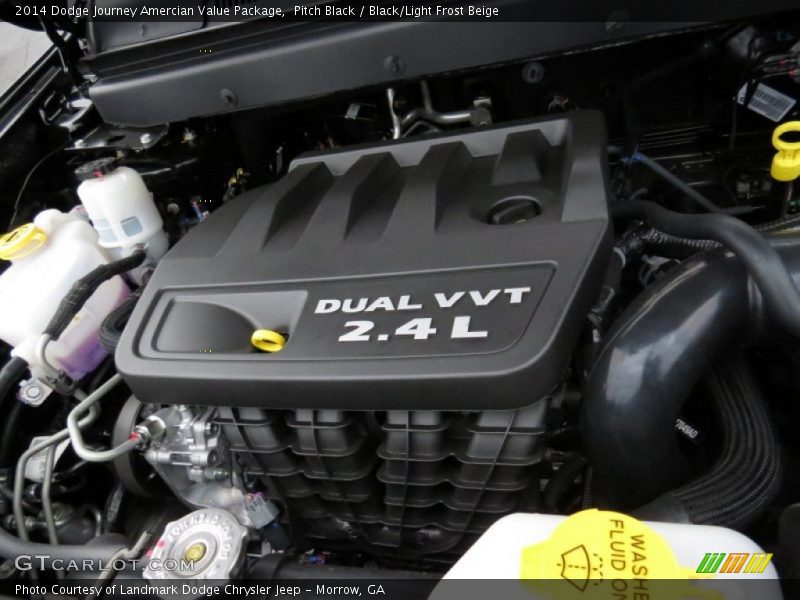 Pitch Black / Black/Light Frost Beige 2014 Dodge Journey Amercian Value Package