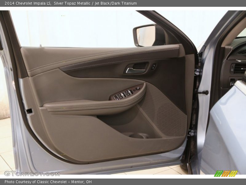 Silver Topaz Metallic / Jet Black/Dark Titanium 2014 Chevrolet Impala LS