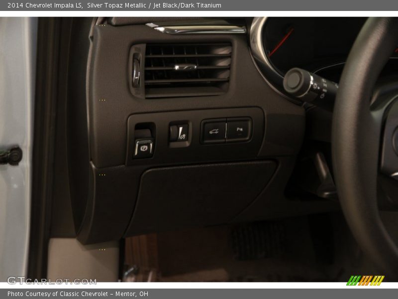 Silver Topaz Metallic / Jet Black/Dark Titanium 2014 Chevrolet Impala LS
