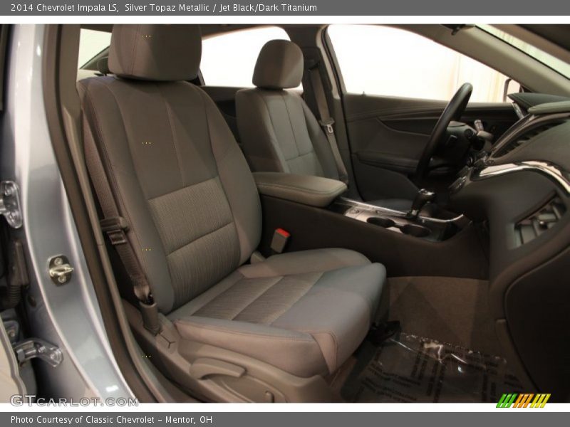 Silver Topaz Metallic / Jet Black/Dark Titanium 2014 Chevrolet Impala LS