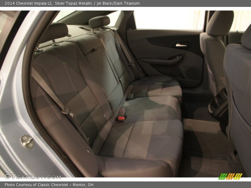 Silver Topaz Metallic / Jet Black/Dark Titanium 2014 Chevrolet Impala LS