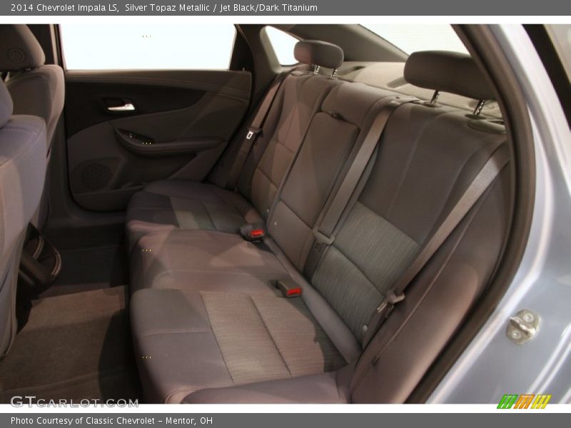 Silver Topaz Metallic / Jet Black/Dark Titanium 2014 Chevrolet Impala LS