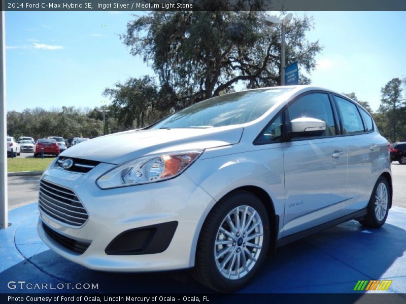Front 3/4 View of 2014 C-Max Hybrid SE