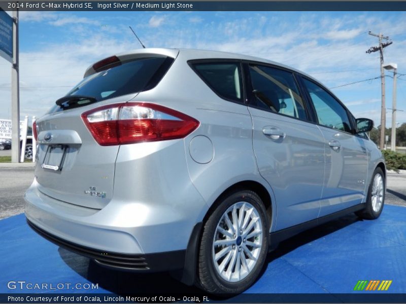 Ingot Silver / Medium Light Stone 2014 Ford C-Max Hybrid SE