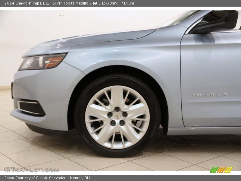 Silver Topaz Metallic / Jet Black/Dark Titanium 2014 Chevrolet Impala LS